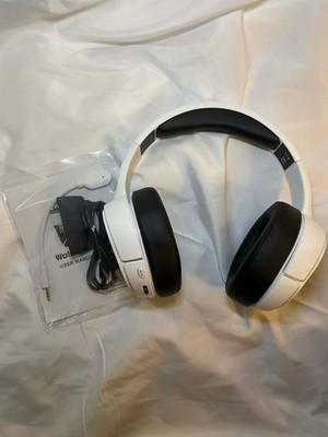 Wolflaws X1 Professional Gaming Headset White Wireless - 3D Surround Sound - New