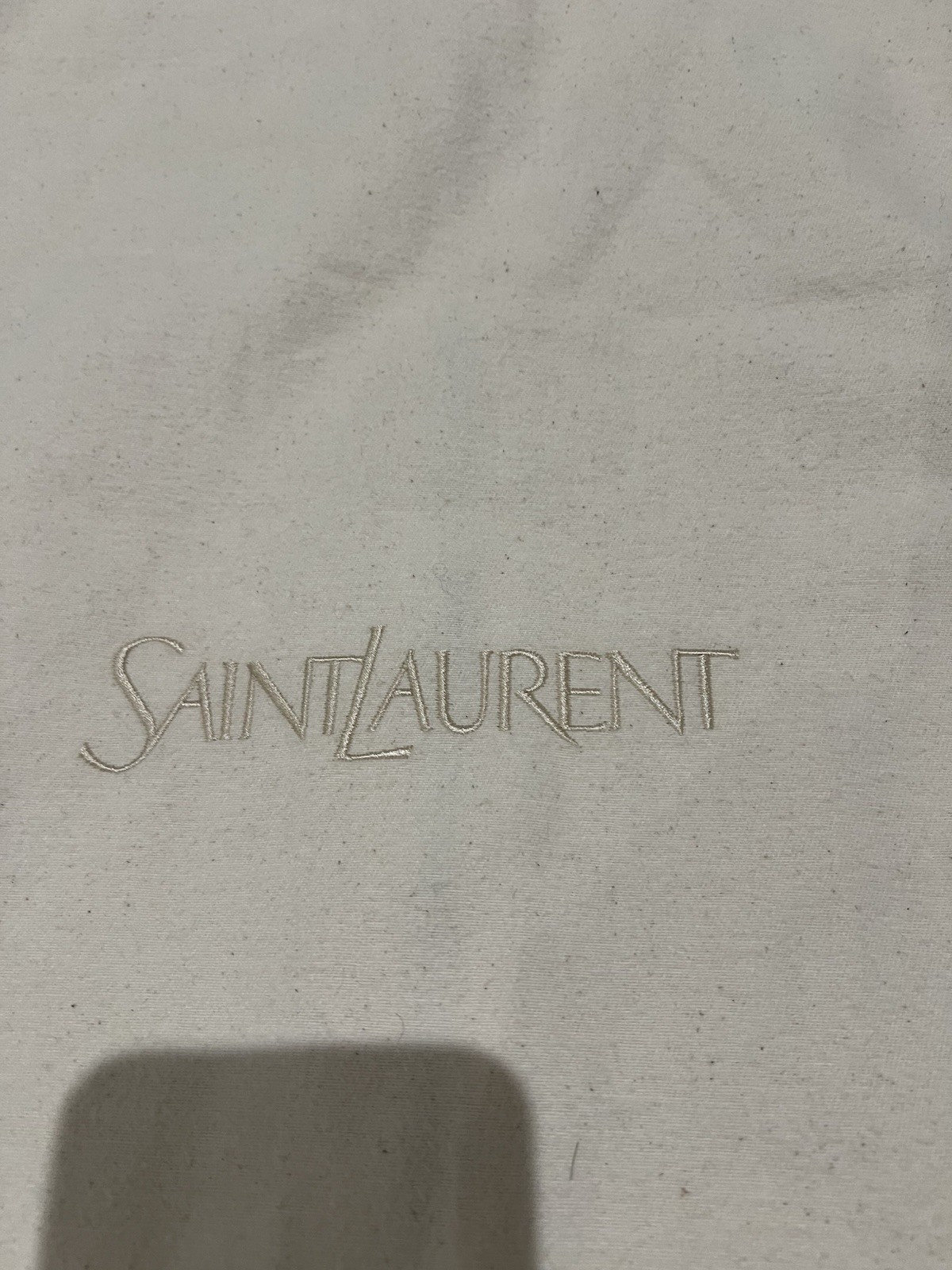 SAINT LAURENT Borsa Protettiva Tuta Abito Tessuto Resistente 42" x 23"