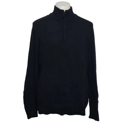 Identic Man, Strickpullover, Größe: XL, Blau, Baumwolle/Polyester #EIt