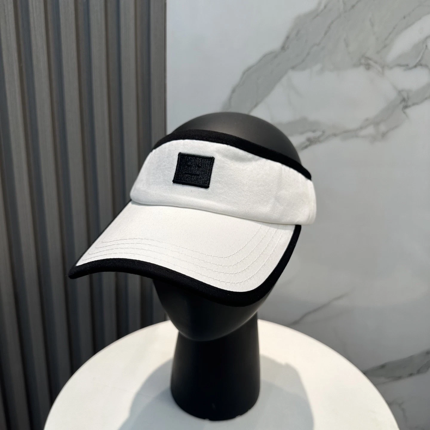 Acne Studios Summer Color-blocking Women's Sun Visor Hood