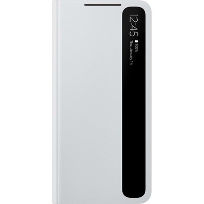 Genuine / Official Samsung Galaxy S21+ Plus 5G Smart Clear View Case - Grey