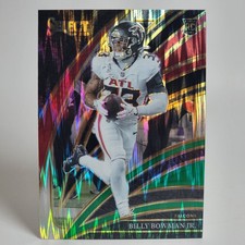 2025 Panini Select Club Level Billy Bowman Jr. #248 Black & Green Shock Prizm RC