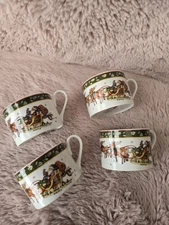 Susan Winget * A Christmas Story Cup* International Fine China Company Set Of 4 