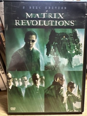 Matrix Revolutions 2 Disc Edition mit Keanu Reeves (DVD, 2003) Zustand: gut