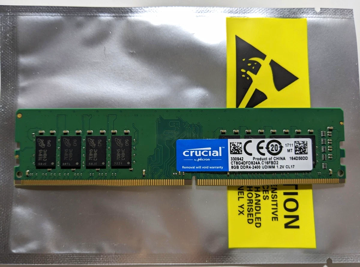 Crucial DDR4 SDRAM 8 GB Total Capacity Memory (RAM) for sale | eBay