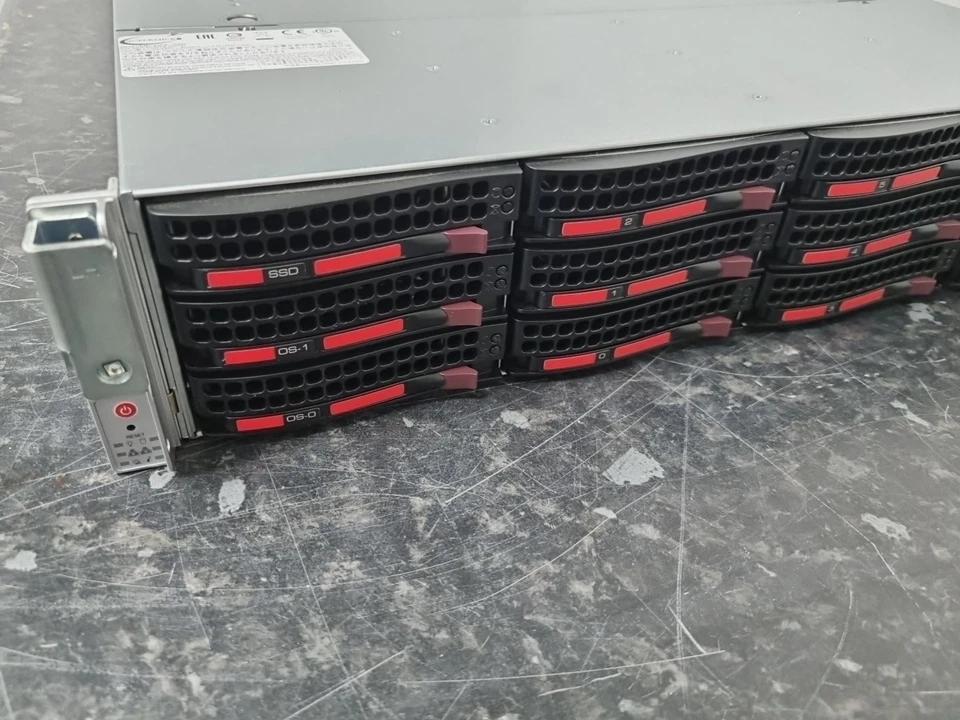 Supermicro SuperServer CSE-826-9 X10DRH-CT 64GB RAM Intel Xeon E5 2620 v4 - Image 2 of 4