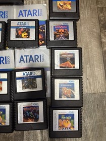 Vtg Lot Of 20 Atari 5200 Games W/ Manuals for 6....PACMAN,CENTIPEDE, STARRAIDERS