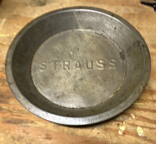 Strauss Embossed Metal Collectible Beer Tray, Breweriana Theme