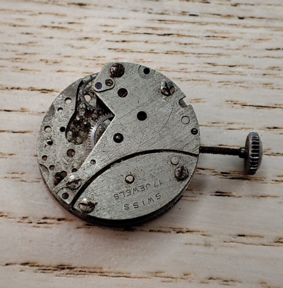 19.6mm watch movement for repair or spare parts