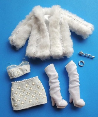 MGA RAINBOW HIGH Doll Natasha Zima WHITE WINTER OUTFIT Shadow Series 1