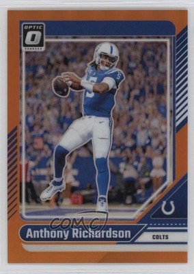 2024 Panini Donruss Optic Orange Prizm 138/249 Anthony Richardson #82 1o2
