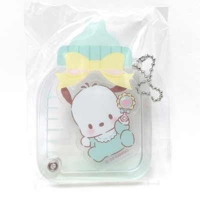 Sanrio Figuren Milchflaschenstreuer Acryl Anhänger Schlüsselanhänger Pochacco H 7,5 cm