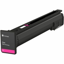 Lexmark Original Laser Toner Cartridge - Box - Return Program - Magenta - 1 /