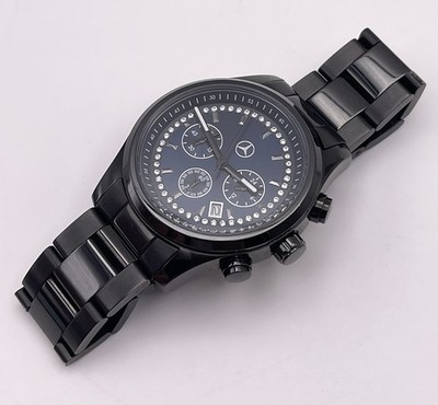 Mercedes-Benz Collection Chronograph Blue Dial Watch Excellent