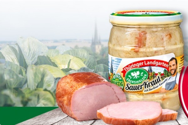10 Er Set ThüRinger Landgarten Sauerkraut Mit Kasseler 550G-image