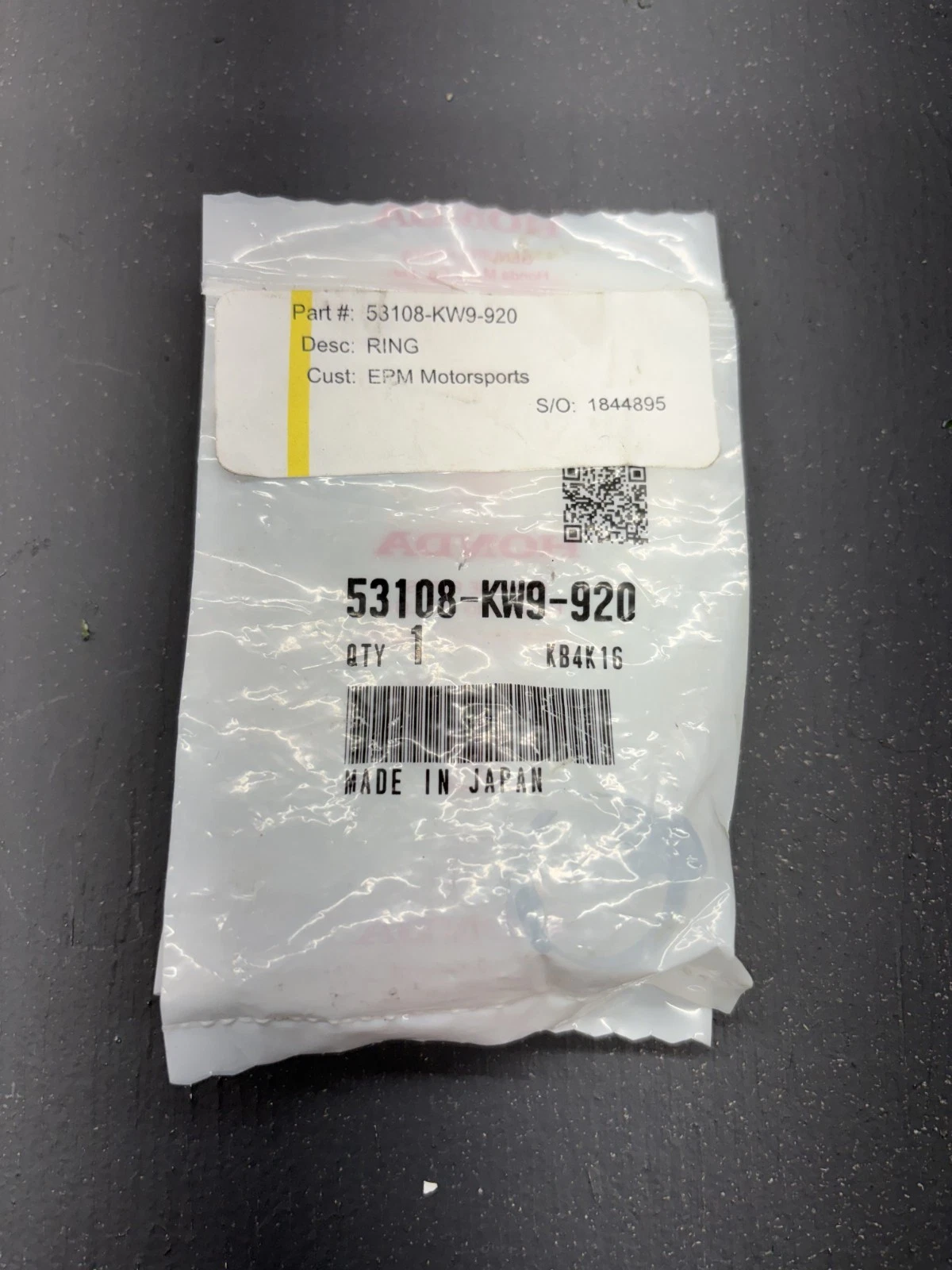 53108-KW9-920 | HONDA | RING