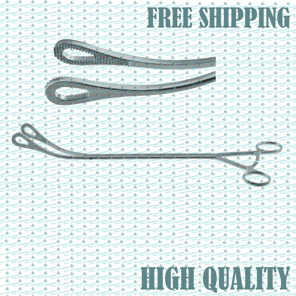 Thoracoscopy Foerster Forceps Curved Surgical Forcep for VATS INSTRUMENTS