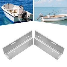 2* Manual Silver Jack Plate Short Transom Fix Jack Plate for Outboard Motor