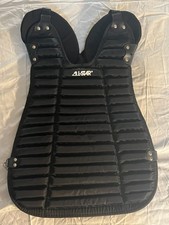 All Star Catcher/Umpire Chest Protecter Black Padded Adjustable ONLY USED
