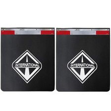 Black 15t 24x30mud Flaps24x3reflective Strips Semi Truck Trailer 2pairs Black 15t 24x30mud Flaps24x3reflective Strips Semi Truck Trailer 2pairs