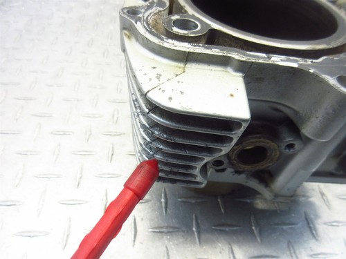 1987 87-88 Honda Shadow 1100 VT1100 OEM Rear Cylinder Barrel Jug Piston Assy - Picture 7 of 12