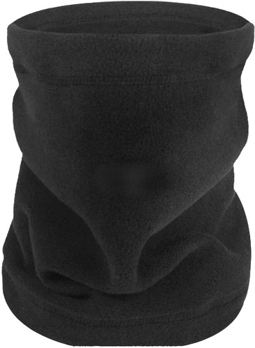 Zed Headz Black Biker Snood Neck Tube – Multifunctional Face Mask & Warmer