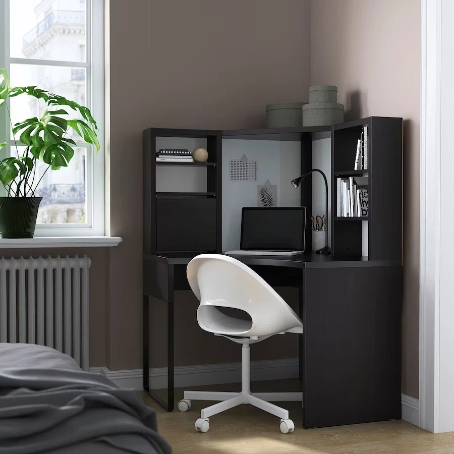 Ikea MICKE Corner workstation eBay