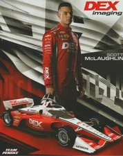 2025 Scott McLaughlin Dex Imaging Chevy Dallara Indy Car Hero Card