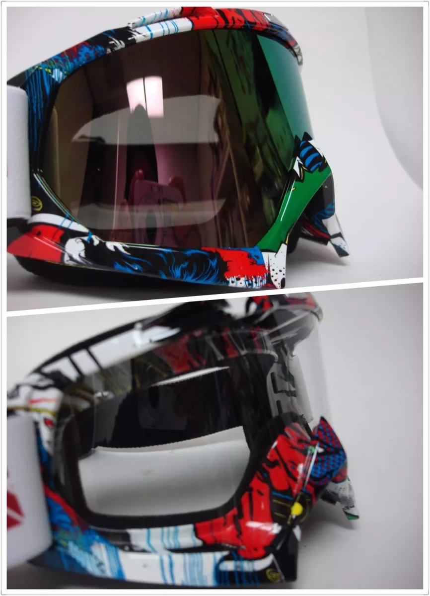 Motocross ATV Dirt Bike Off road Racing MX Goggles Honda Yamaha KTM Tinted Clear