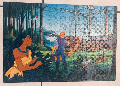 Puzzle POCAHONTAS '' POCAHONTAS '' (500 pièces) - Photo 2/7