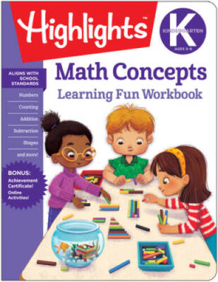 Kindergarten Math Concepts (Highlights(TM) Learning Fun Workbooks) - VERY GOOD