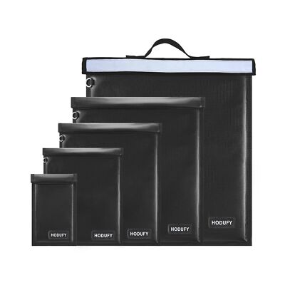 5 Pack Faraday Bags, Extra Large Faraday Bag for Laptops & Tablets & Radio & ...