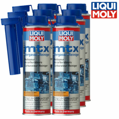 6x LIQUI MOLY 5100 mtx Vergaser-Reiniger Zusatzmittel 300ml