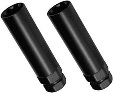 2pcs Fuel Wheel Lug Lock Key 7 Spline 6 Spline Lug Nut Socket Set
