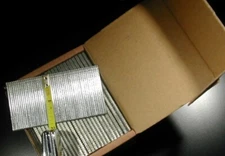 16 gauge Finish Brad Nails 2,500/bx Galvanized Chisel Point 1-3/4" long