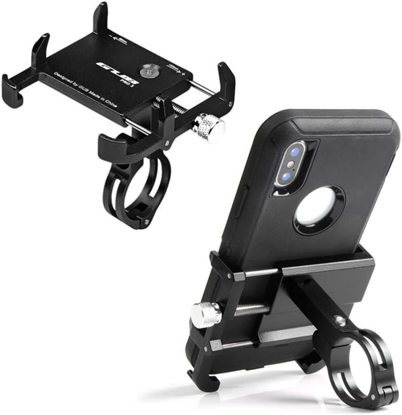Thick Case Design Bike Motorcycle Phone Mount Handlebar Holder Adjustable