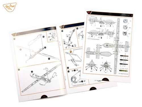 1/48 klare Requisite! CP4808 MQ-1C UAV unbemanntes Luftfahrzeug Modellbausatz - Bild 17 von 24