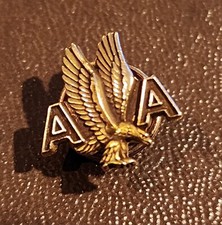 Vintage American Airlines 10k Gold Wings Eagle Pin
