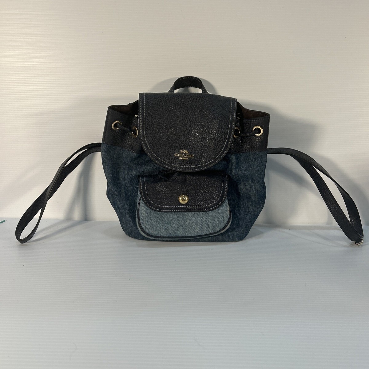 Coach Pennie Backpack 22 in Denim Multi C4122 for sale