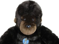 Vintage Dakin Dark Brown Gorilla 18" Stuffed Animal Plush 1979