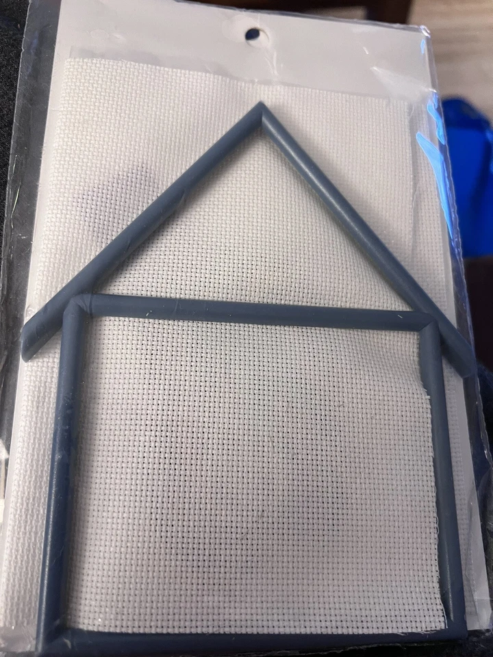 Counted Cross Stitch Bluebird Birdhouse Kit Love Begins at Home Vintage New NOS - Image 3 of 3