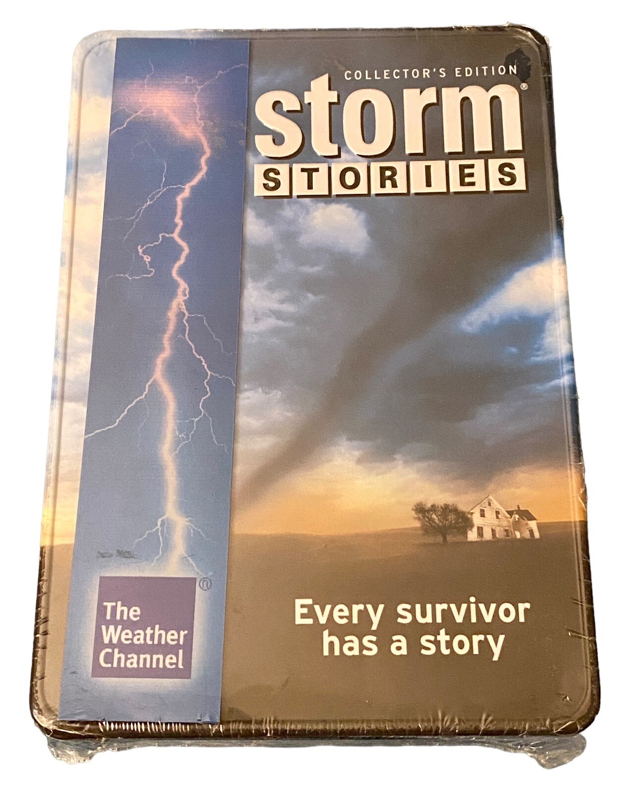 The Weather channel Storm Stories DVD 5 Disc Collectors Edition Tin