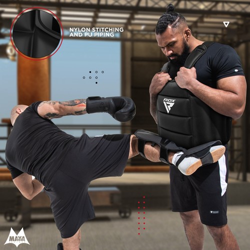 Chest Guard by RDX, MMA, Kick Boxing, Martial Arts, Boxing Body Protector, Pad - Picture 3 of 13