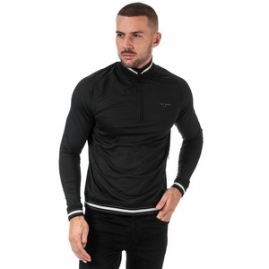 ted baker half zip funnel neck