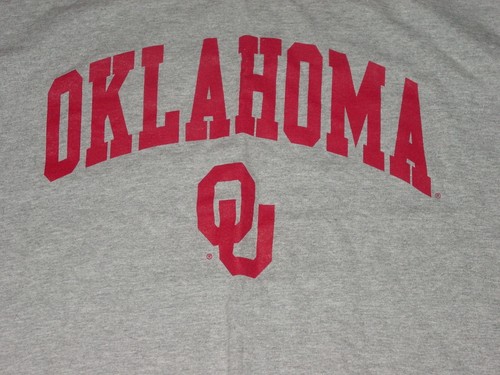 UO University OKLAHOMA SOONERS football T-Shirt NEW / TAG sz.. MEDIUM - 第 2/7 張圖片
