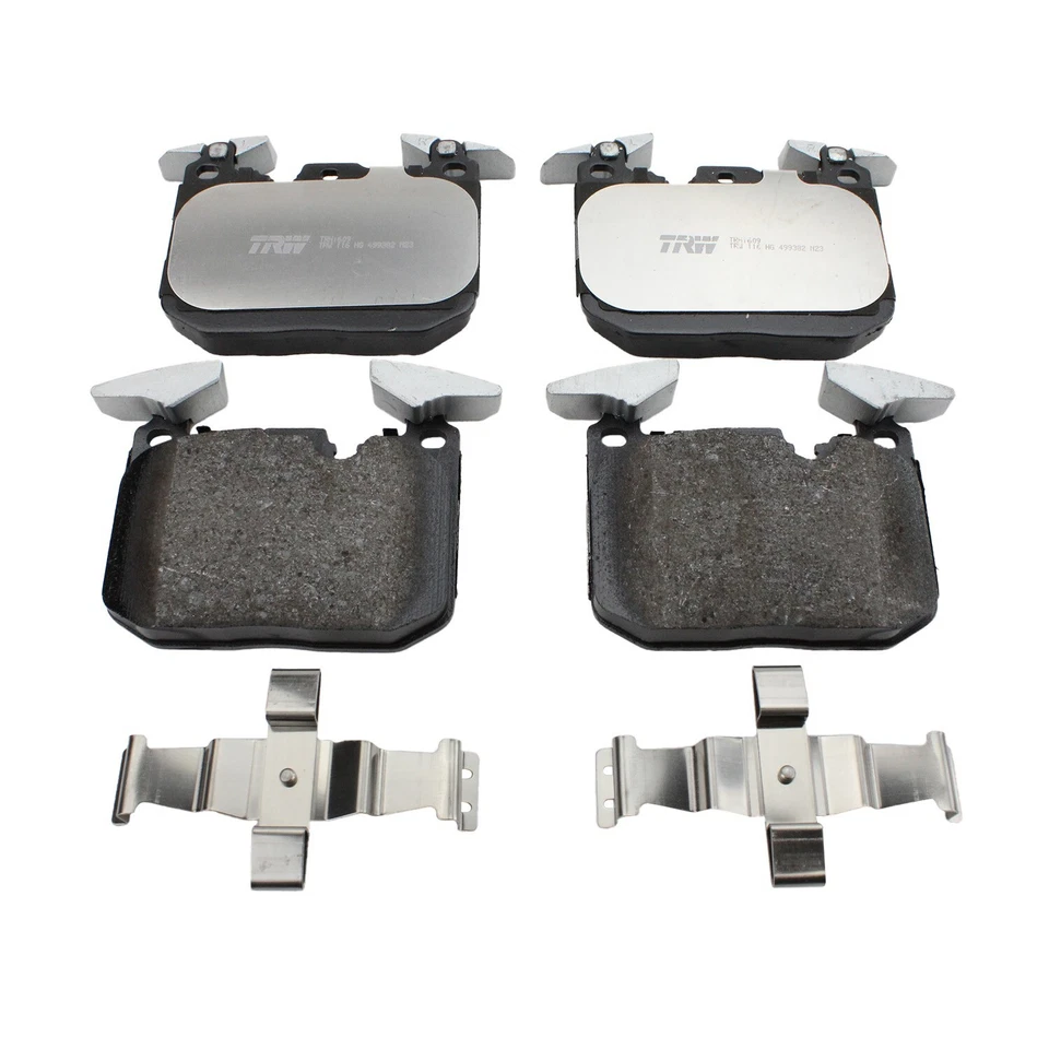 Conjunto de pastilhas de freio TRW Pro dianteiro baixo metálico para BMW F22 F23 F30 F32 F33 F34 F36 F80 - Imagem 2 de 4