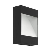 Eglo 98095 Manfria Led AußEn-Wandleuchte 10W Anthrazit, Weiss Warmweiss IP44