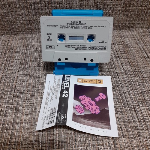 Level 42 World Machine Cassette 1985 Polygram Records - Picture 3 of 4