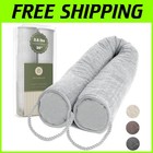 Stylish 36-Inch Draft Guard for Doors & Windows - Insulates & Blocks Light