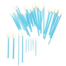 Lint Free Foam Swab Sticks Types Pcs Foam Tip Cleaning Swab Kit